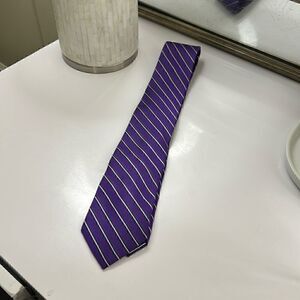 U.S Polo Assn. Purple, White and Navy striped